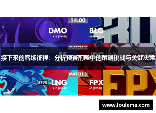 接下来的客场征程：分析预赛前瞻中的策略挑战与关键决策